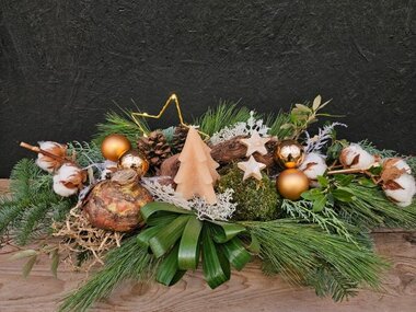kerstworkshop: kerststuk in ptmd pot