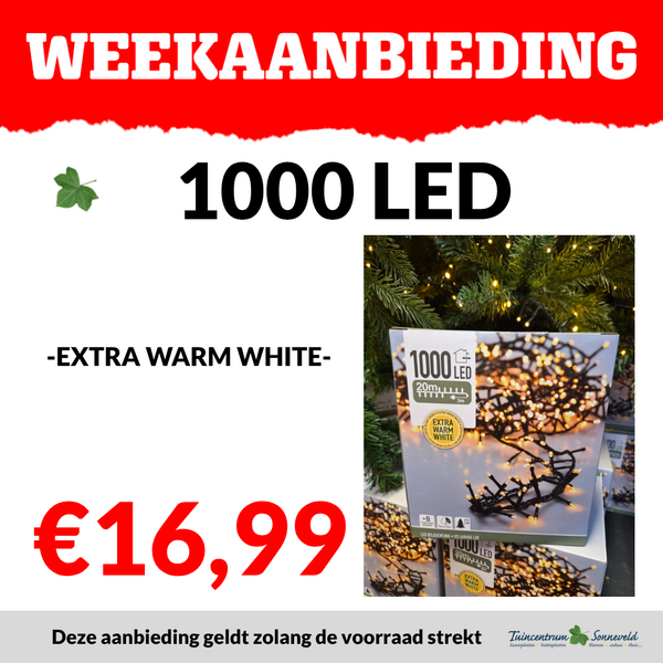1000 LED €16,99