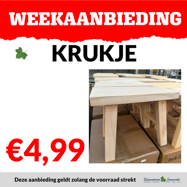 KRUKJE €4,99