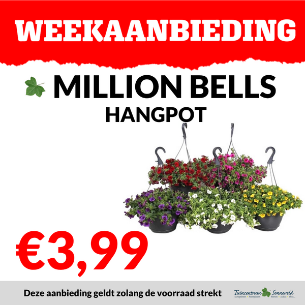 MILLION BELLS HANGPOT €3,99