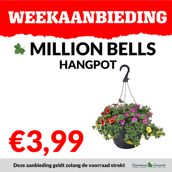 MILLION BELLS HANGPOT €3,99