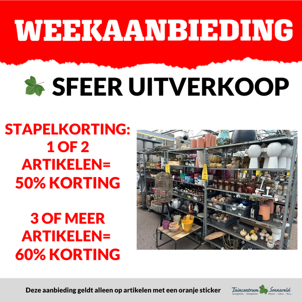 SFEER UITVERKOOP