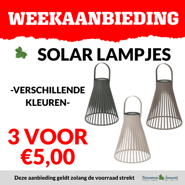 SOLAR 3 VOOR €5,00