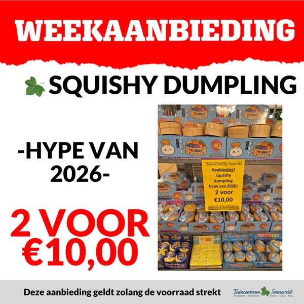 SQUISHY DUMPLINGS 2 VOOR €10,00