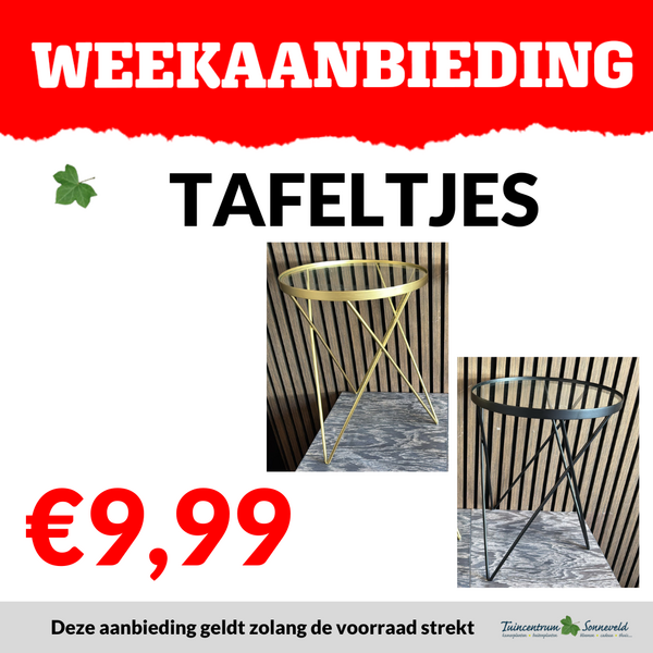 TAFELTJE €9,99