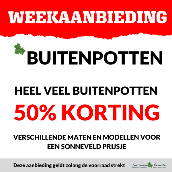 uitverkoop potten